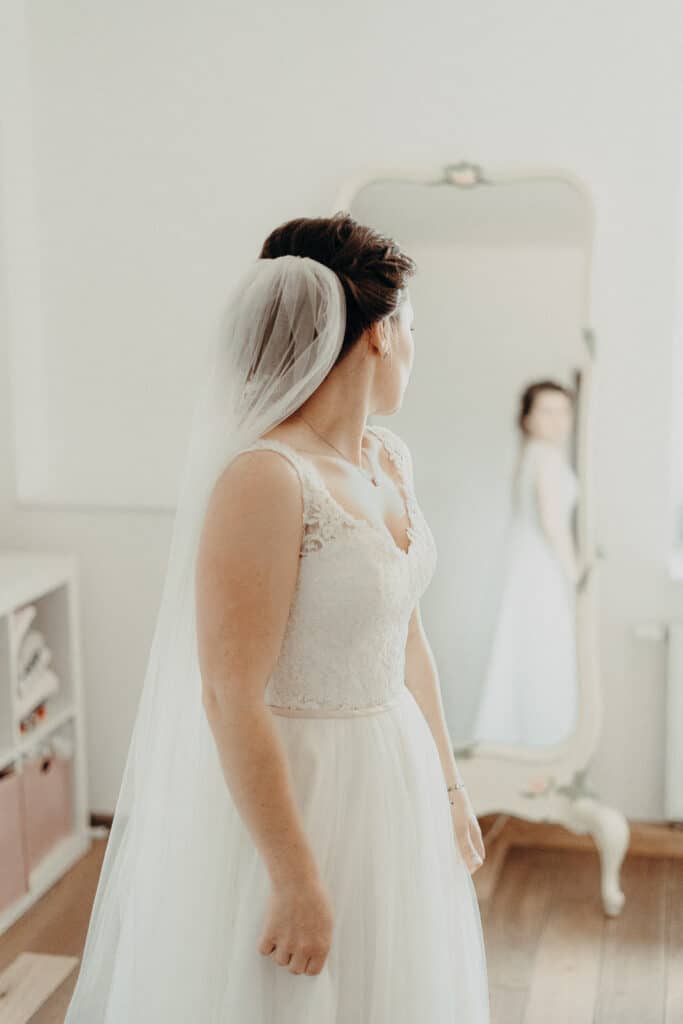 Getting Ready für Hochzeit in Kaarst mit Hochzeitsfotograf