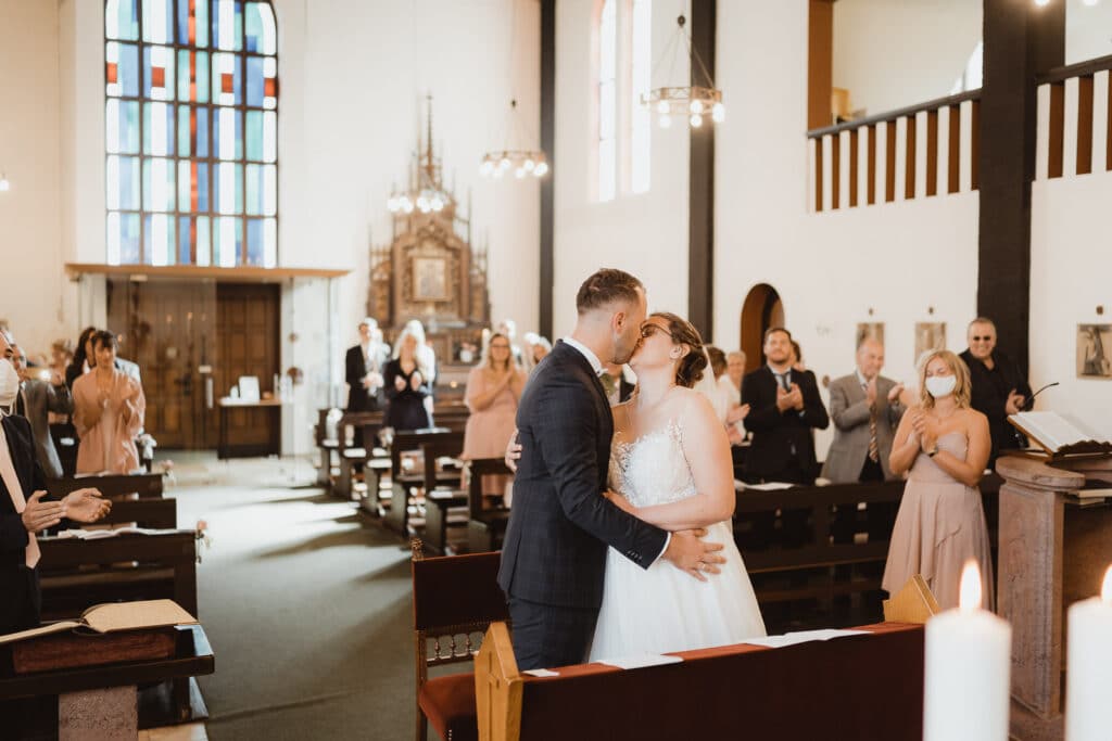 Kirchliche Trauung in Nettetal mit Hochzeitsfotograf