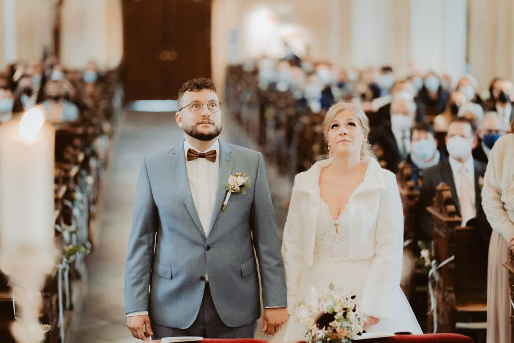 kirchliche Hochzeit in Düsseldorf St. Andreas Kirche Hochzeitsfotograf Düsseldorf